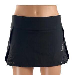 Reebok Women's Black Play Dry High Rise Tennis Golf Athletic Skort Skirt Size XS